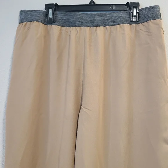 Reiss Gem Wide Leg Pull On Camel Pants - Picture 3 of 7
